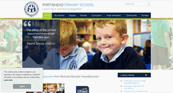 Desktop Screenshot of portisheadprimary.co.uk